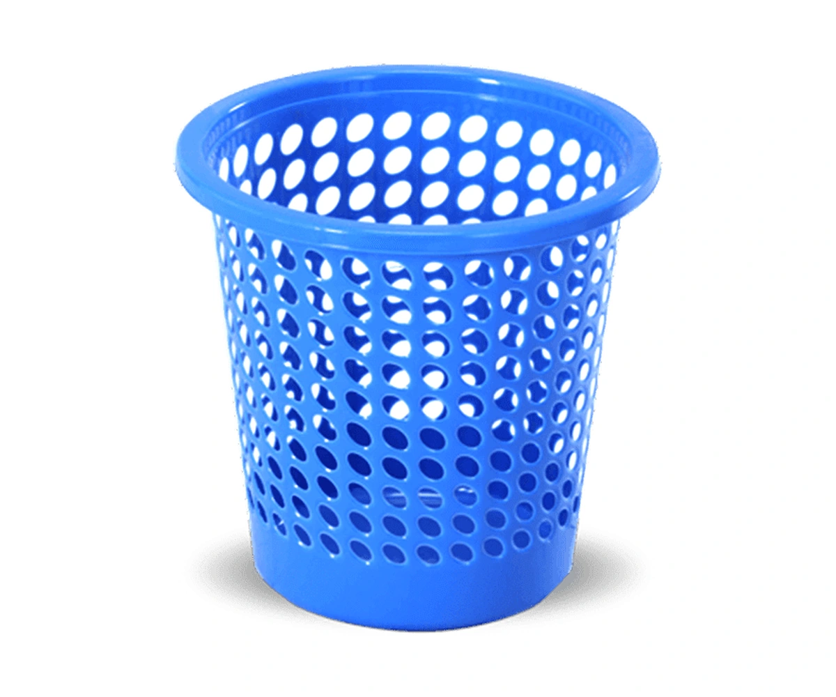 Dust Keeper Paper Basket Medium Blue