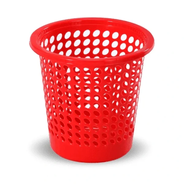 Dust Keeper Basket Medium Red