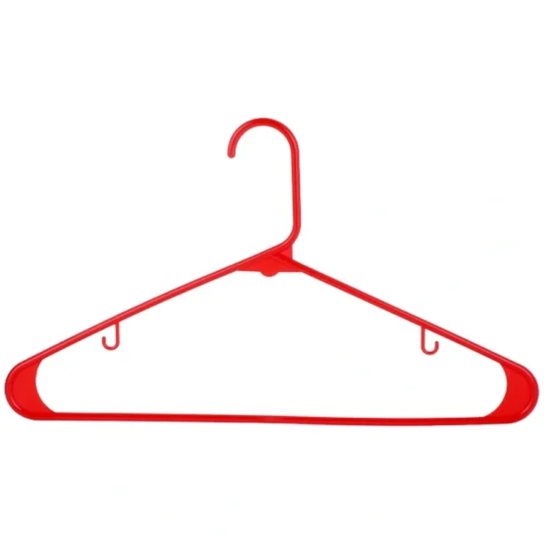 Light Shirt Hanger 6pcs Set Red