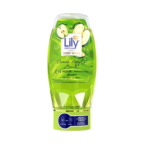 Lily Green Apple Body Wash 250ml