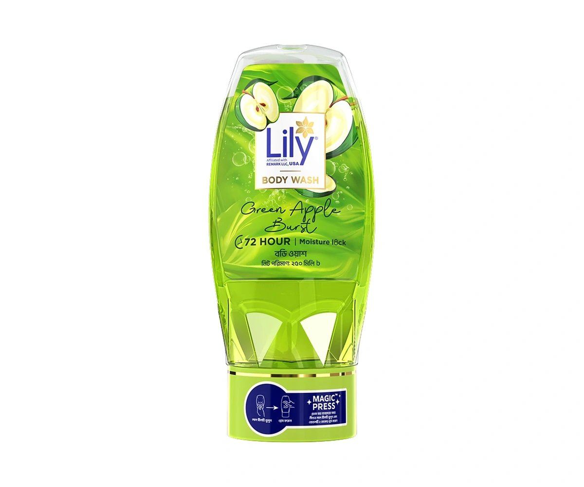 Lily Green Apple Body Wash 250ml