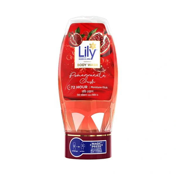Lily Pomegranate Body Wash 250ml