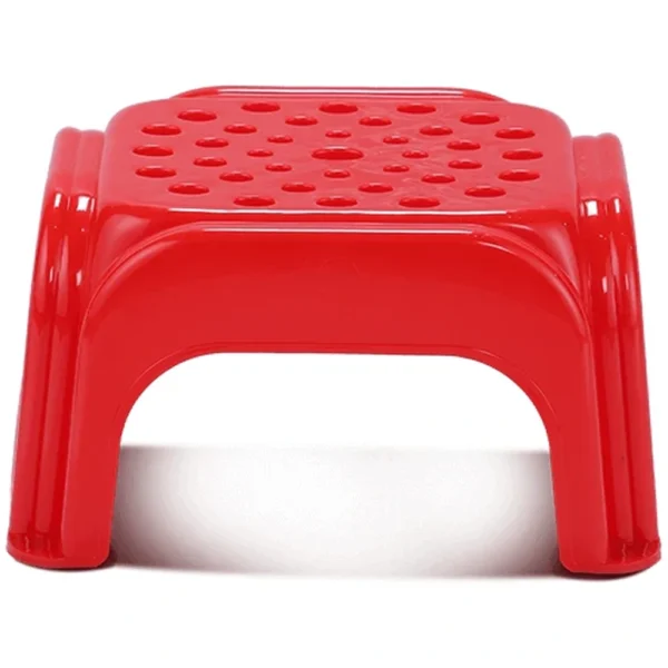 Kitchen Stool Short Red