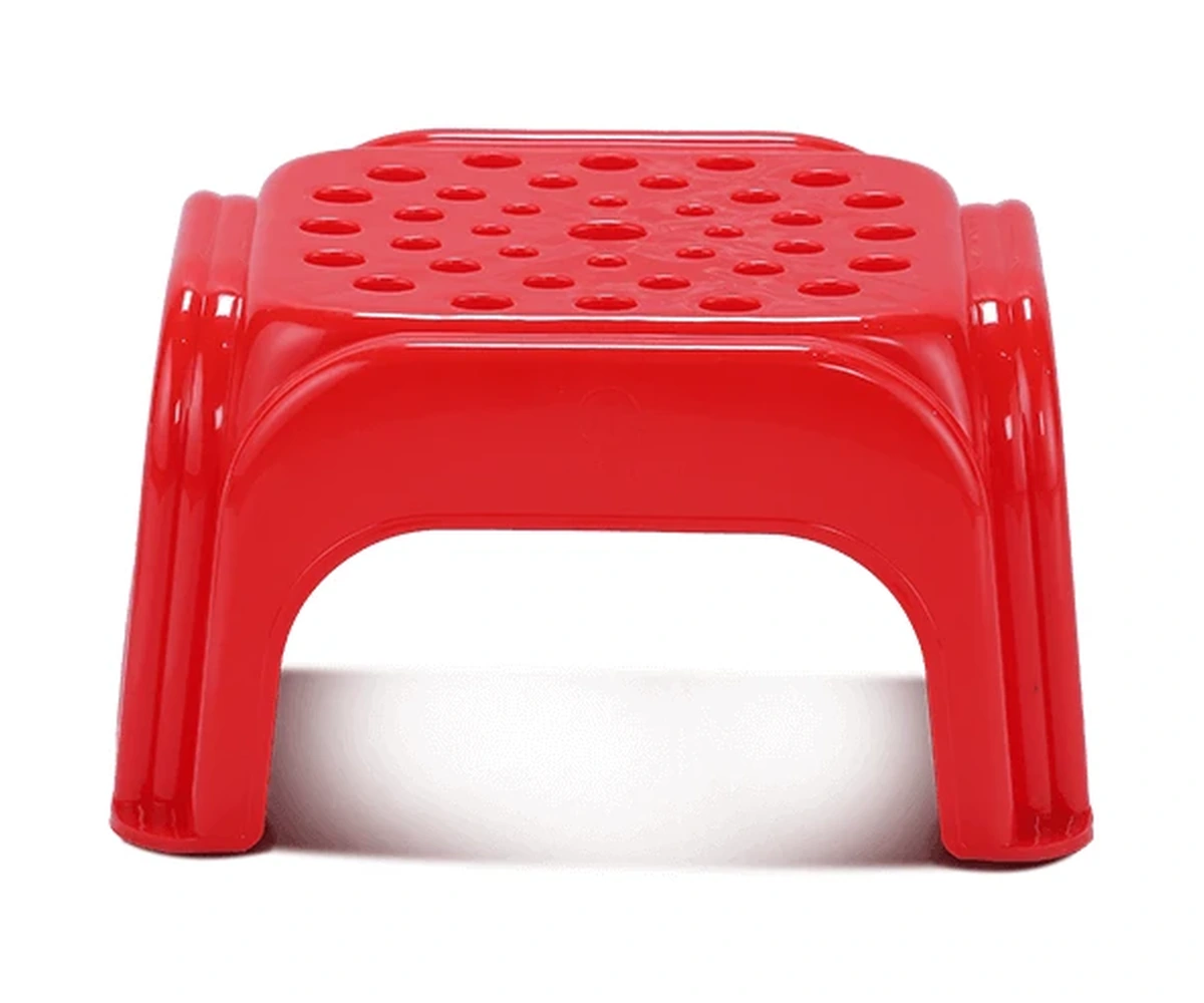 Kitchen Stool Short Red