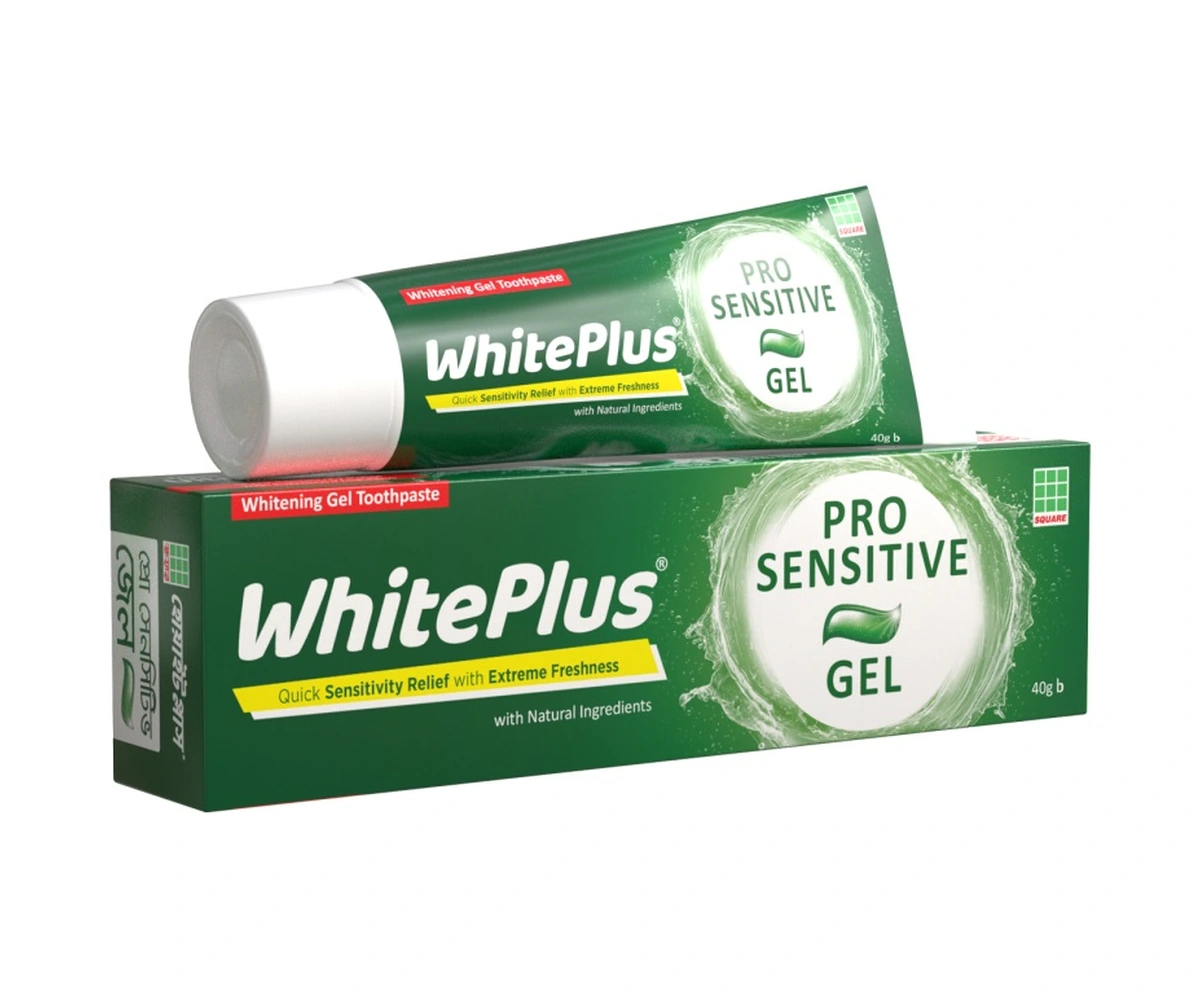 WhitePlus Pro Sensitive Gel Toothpaste 40g