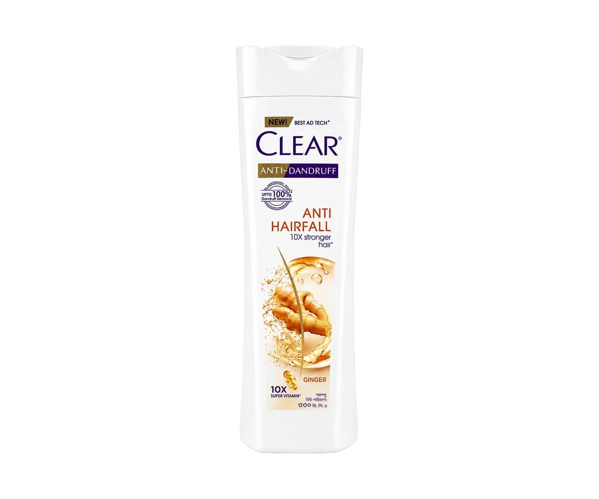 Clear Anti-Dandruff Anti-Hairfall Shampoo 330ml