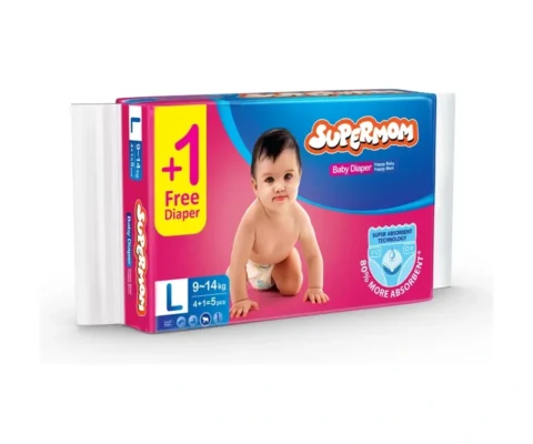 Supermom Baby Diaper — representative L / 5 pcs