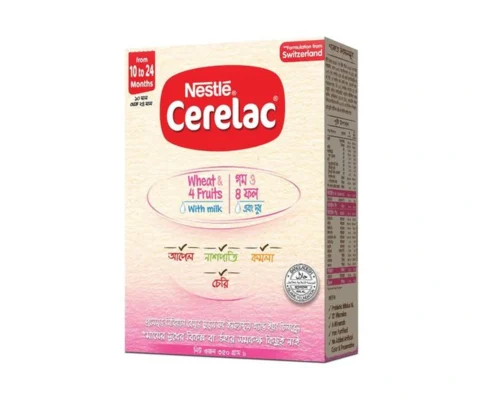Nestlé CERELAC Stage 3 Wheat & 4 Fruits with Milk 350g BIB