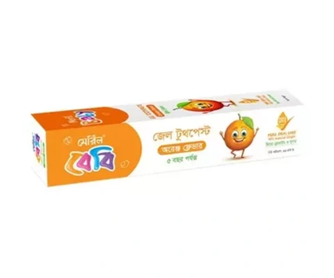 Meril Baby Gel Toothpaste Orange 45g