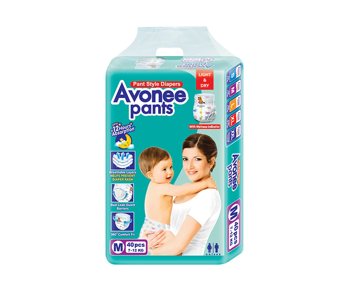 এভোনি ডায়াপার এম ৪০ পিস Avonee Diapers (M/40pcs)