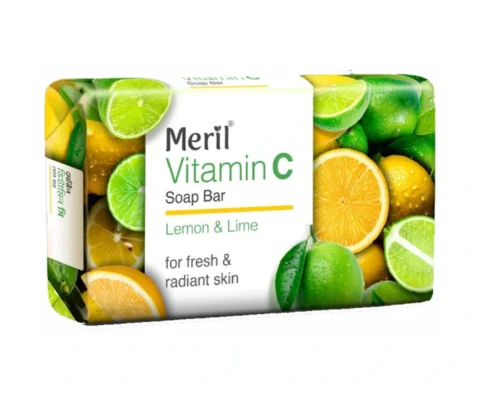 Meril Vitamin C Soap Bar (Lemon & Lime) 100g